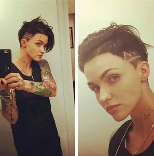 Design Ruby rose hair, Short hair styles, Hair inspiration