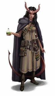 DnD female Tieflings - Inspirational Tiefling female, Charac