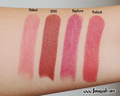 REVIEW: Urban Decay Matte Revolution Lipsticks - 1993, Tilt,