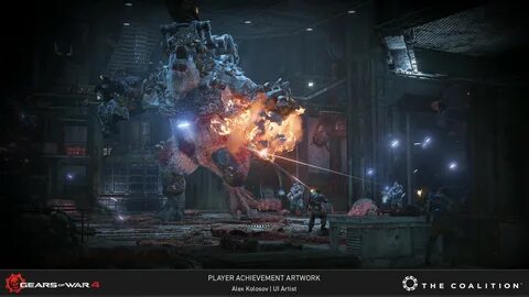 ArtStation - Gears of War 4 Achievements Artworks Set 3
