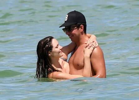 KATHARINE MCPHEE in Bikini on the Beach in Miami 09/23/2016 