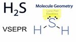H2S Molecular Geometry / Shape and Bond Angles (Note: precis