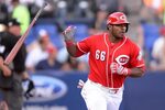 WATCH: Yasiel Puig's first home run with Reds worth the wait