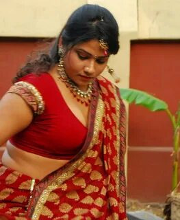 Ranga the donga Actress Jyothi Hot Saree Photos Stills New M