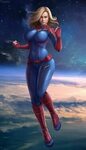 Captain Marvel Marvel superheroes, Marvel girls, Comics girl