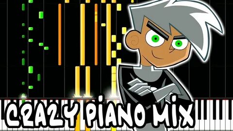 Crazy Piano! DANNY PHANTOM Theme - YouTube