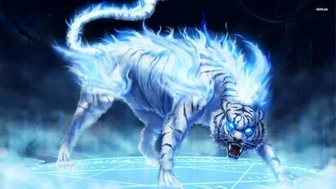 Ice Wolf Wallpaper