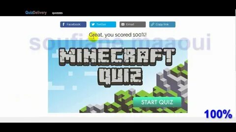 The Minecraft Quiz 2020 Answers 100% - YouTube