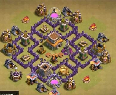 Coc Town Hall 5 Base / COC Bases Town Hall TH-6,5,4,3 War, H