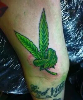 Stoner See - Stoner Gets: 22 Great Tattoos For Marijuana Str