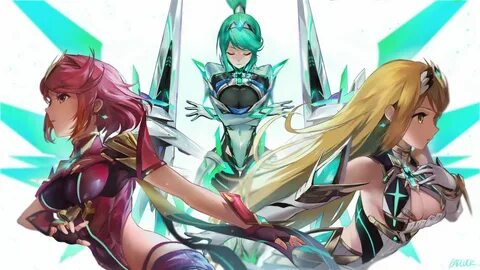 Xenoblade Chronicles 2 Pneuma, Pyra & Mythra Xenoblade chron