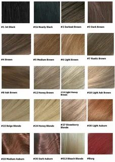 light brown hair color number - Wonvo