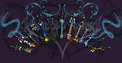 Kingdom Hearts Keyblades Wallpaper posted by Christopher Pel