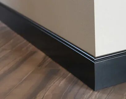 Interior Products base moulding softens floor-to-wall transi
