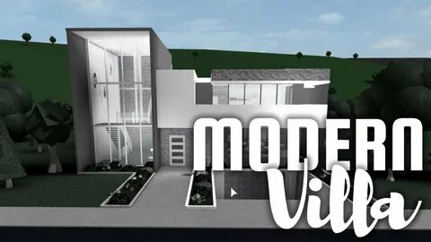 Modern Villa Bloxburg - YouTube