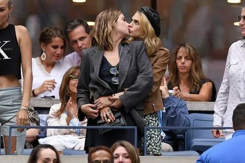 Ashley Benson and Cara Delevingne - U.S. Open Women’s Final 