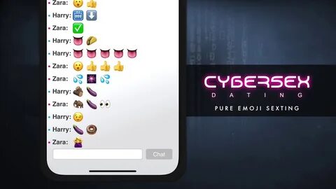 Emoji sexting and cybersex chat - YouTube