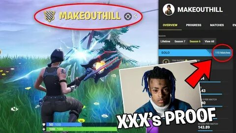 XXXTentacion's Fortnite Account was ONLINE.. - YouTube