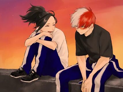 Todoroki Shouto, Yaoyorozu Momo page 2 - Zerochan Anime Imag