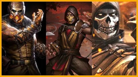 Mortal Kombat Mobile Spec Ops Scorpion, MK11 Scorpion and Ko