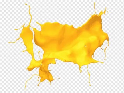 Paint splash, yellow, splash, spray png PNGWing