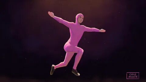 Pink Guy - Art by Carlo Montie Filthy Frank Know Your Meme