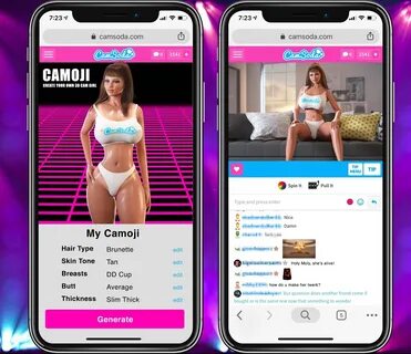 CamSoda’s Camoji lets cam models hide behind animated avatar