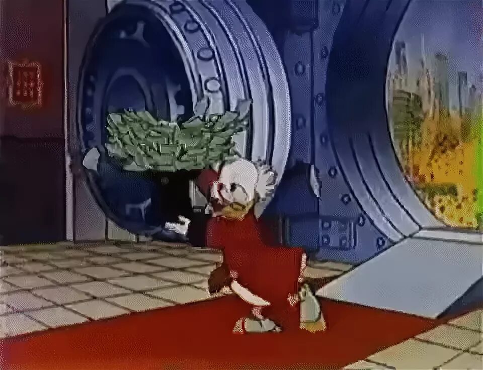 Scrooge Collecting Money GIF Gfycat