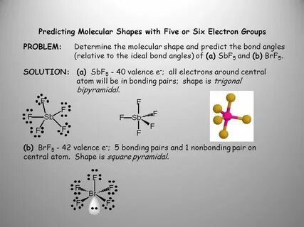 Molecular Geometry (Shapes of Molecules) - ppt video online 
