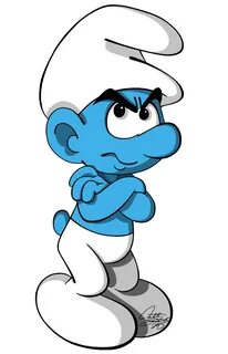 Grouchy Smurf (LD Stories) Smurfs Fanon Wiki Fandom