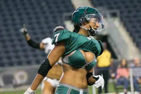 Lingerie Football League Wardrobe Malfunction