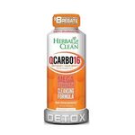 ✔ Herbal Clean QCARBO16 CLEAR Mega Strength Formula Detox 16