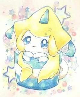 Jirachi In a Cup Cute pokemon, Cute pokemon wallpaper, Cute 