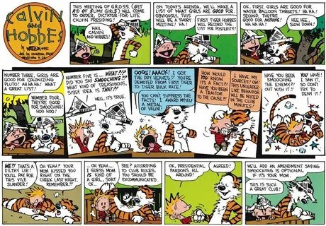 G.R.O.S.S :) Calvin and hobbes comics, Calvin and hobbes, Ca