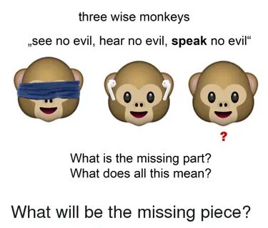Three Wise Monkeys See No Evil Hear No Evil Speak No Evil 00
