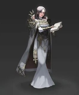 Priest, Taehyun Kim on ArtStation at https://www.artstation.