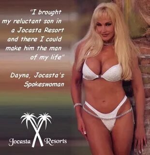 Jocasta mom son (resort) captions - "Family and incest stuff