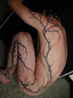 CY N CARO Barcelona, Spain Roots tattoo, Body tattoos, Vine 