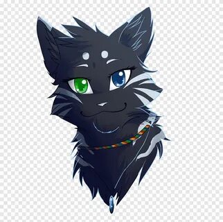 Black cat Warriors Drawing SkyClan 's Destiny, rio espírito 