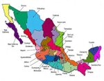 Mapa de México con nombres, capitales y estados Imágenes Tot