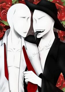 Offenderman and Slenderman Слэндермэн, Слендермен, Рисунок м