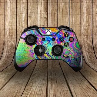 Xbox One Controller Skin Oil Slick Rainbow Custom Custom xbo