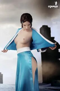 Cosplay Erotica Cassie Katara Avatar Nude: #9