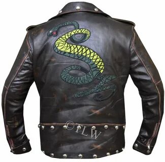 Genuine Distressed Leather Fallout 3 Tunnel Snakes Rule Jack