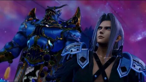 Sephiroth and Exdeath at Dissidia Final Fantasy NT Nexus - M