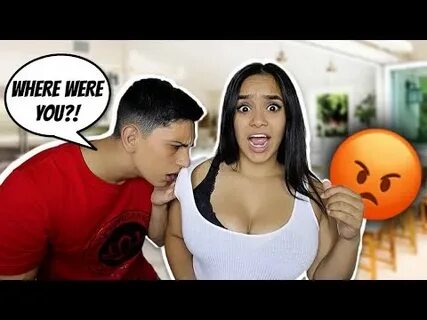 COMING HOME SMELLING LIKE ANOTHER MAN PRANK ON BOYFRIEND!! *