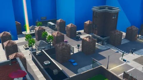 DUOS) TILTED TOWERS UPHILL ZONE WARS - Fortnite Creative Map