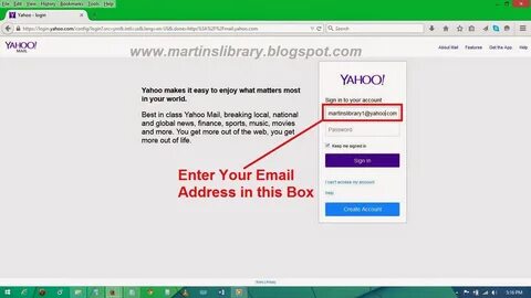 Account Yahoo Mail Sign In Yahoo Mailbox / If you're having 