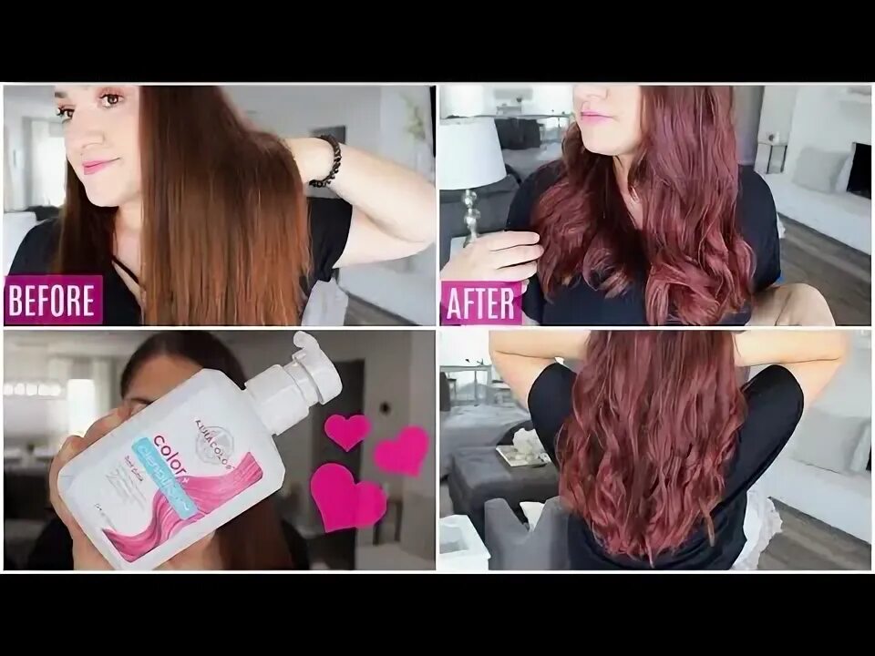 I COLORED MY DARK HAIR W/ A CONDITIONER!!??!! Full Review of