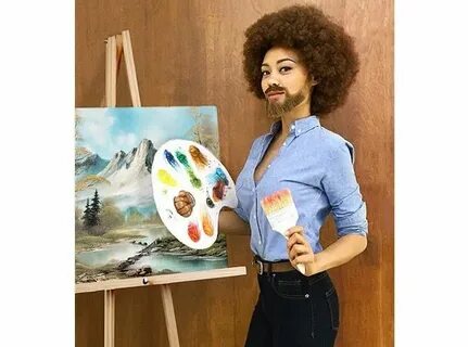 halloween costume bob ross SLIDE Amazing halloween costumes,